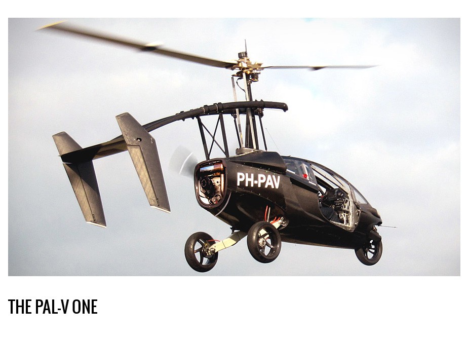 PAL-V ONE Personal Air and Land Vehicle ONE flying car based on a Carver One