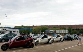 Four Carver Ones waiting to go to spain