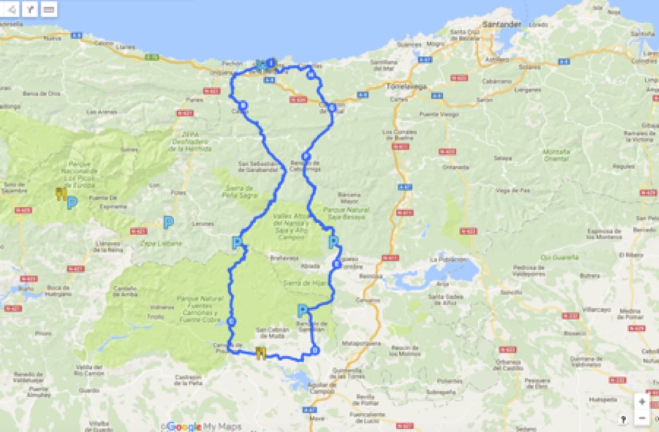 Route one that the Carver Ones took