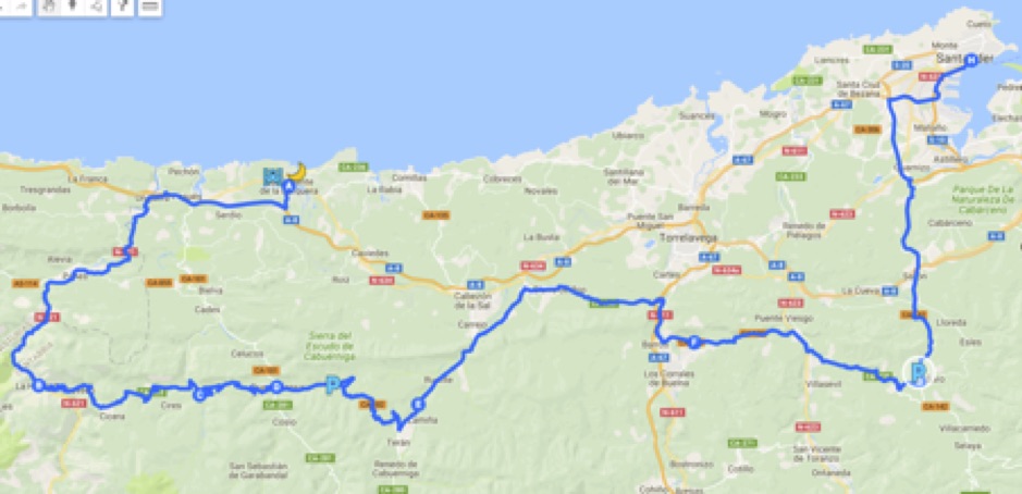 Route three that the Carver Ones took