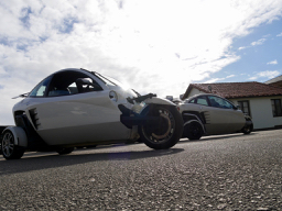 Two white Carver Ones in the Spanish Sun